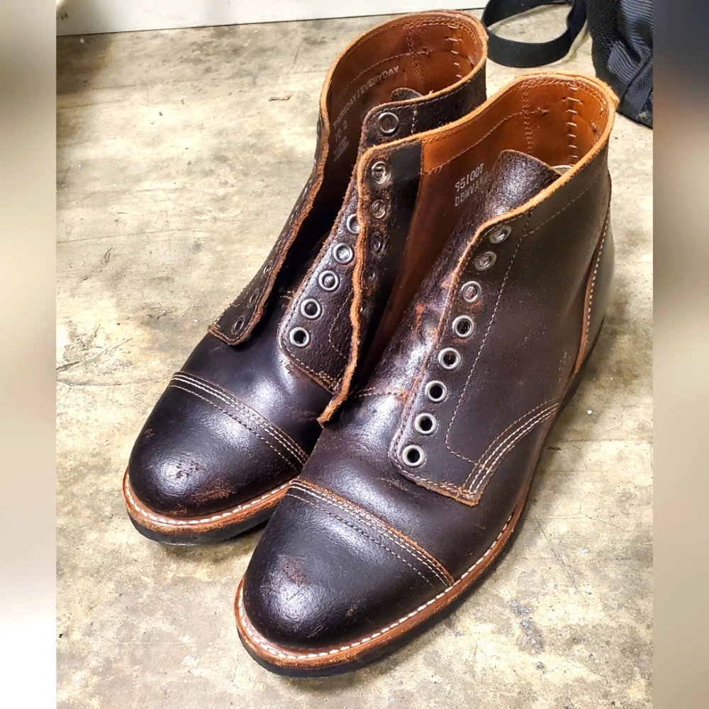 Mens vanguard boots by Thursday